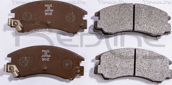 Тормозные колодки RED Line передние для Subaru XT 1984-1990. Артикул 27SU022