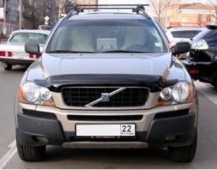 Дефлектор SIM для капота Volvo XC90 2003-2014. Артикул SVOXC900312