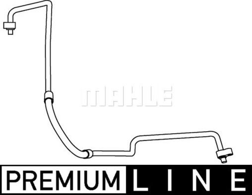 Трубопровод кондиционера (высокое давление) Mahle Premium для Ford Focus II 2004-2012. Артикул AP 86 000P