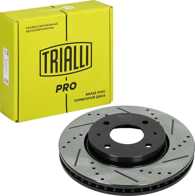 Диск тормозной (Trialli). Артикул DF137s