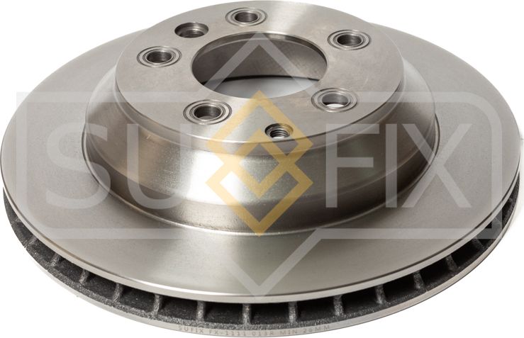 Диск тормозной задний правый/левый Audi Q7/Volkswagen Touareg/Porsche Cayenne (Sufix). Артикул FX1111