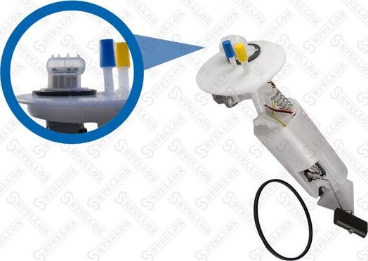Бензонасос (топливный насос) (в сборе) Stellox. Артикул 10-01713-SX