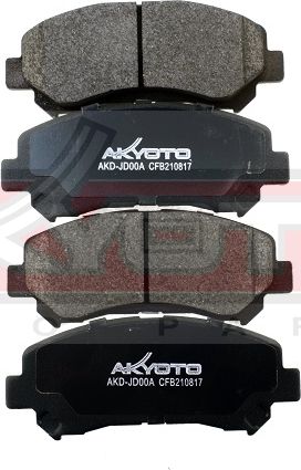Тормозные колодки Akyoto Packing AKYOTO. Артикул AKD-JD00A