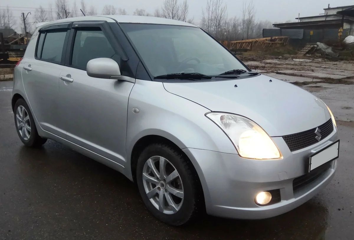 Дефлекторы V-Star для окон Suzuki Swift 5-дв. 2004-2010. Артикул D19061