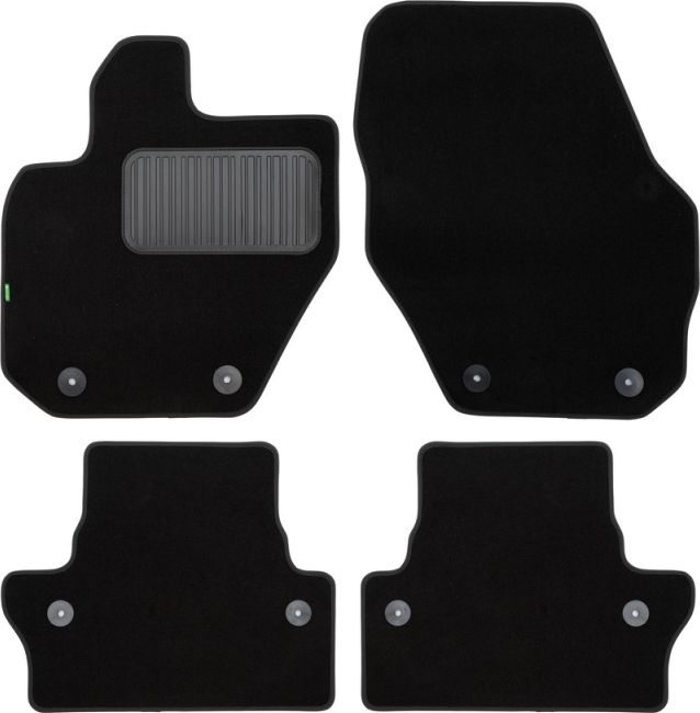 Коврики текстильные Klever Standard для салона Volvo S60 II седан АКПП 2013-2018. Артикул KLEVER02500301210kh