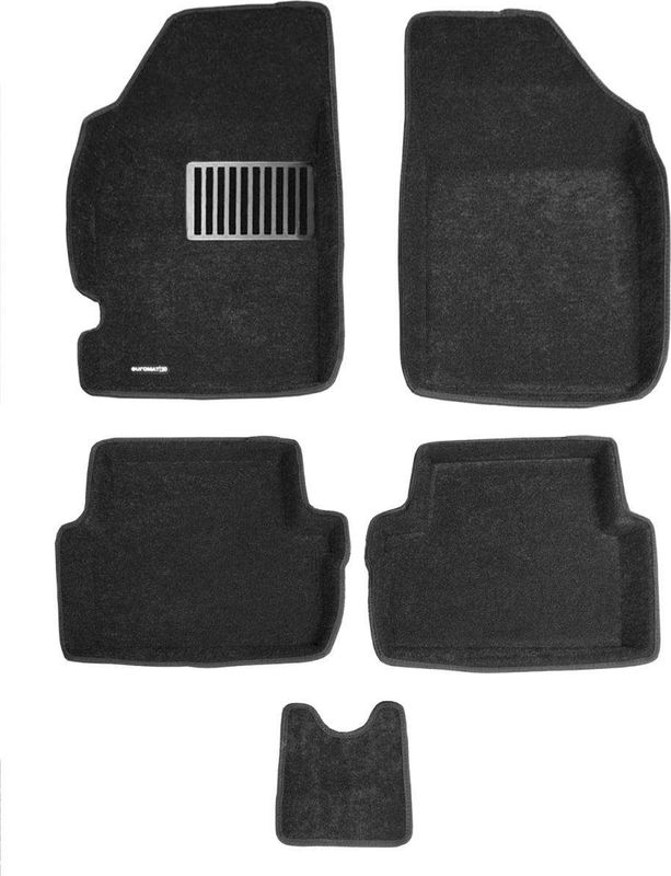 Коврики текстильные Euromat 3D Lux для салона Chevrolet Spark III 2009-2016. Артикул EM3D-001508