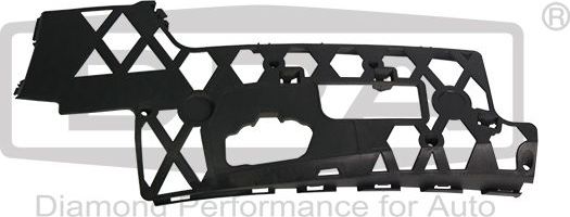 Кронштейн бампера DPA передний левый для Volkswagen Passat B7 2010-2015. Артикул 88070727302