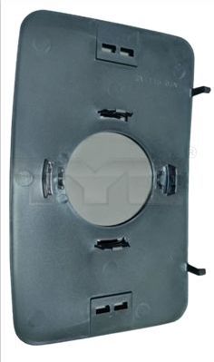 Зеркальное стекло бокового зеркала TYC. Артикул 305-0025-1