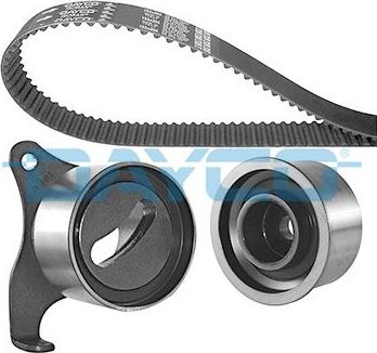 Ремень ГРМ с роликами (комплект) Dayco для Toyota Starlet V (P90) 1996-1999. Артикул KTB241