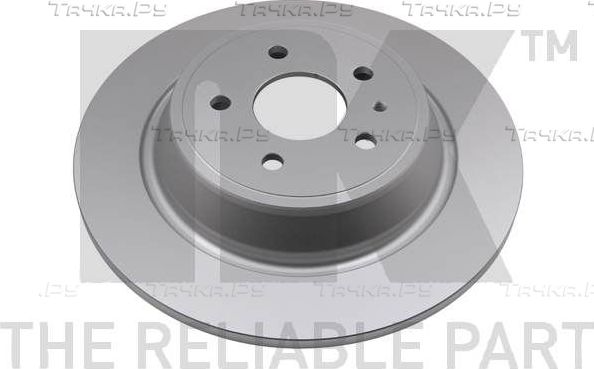 Тормозной диск NK задний для Ford Mondeo V 2014-2026. Артикул 3125102