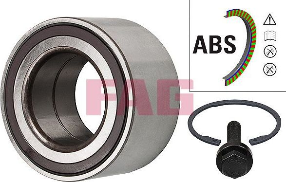 Ступичный подшипник (комплект) Fag. Артикул 713 6109 30