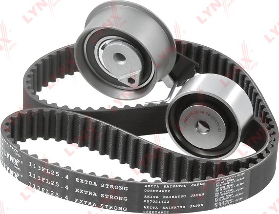 Ремень ГРМ с роликами (комплект) LYNXauto для Hyundai i30 I 2007-2012. Артикул PK-1325