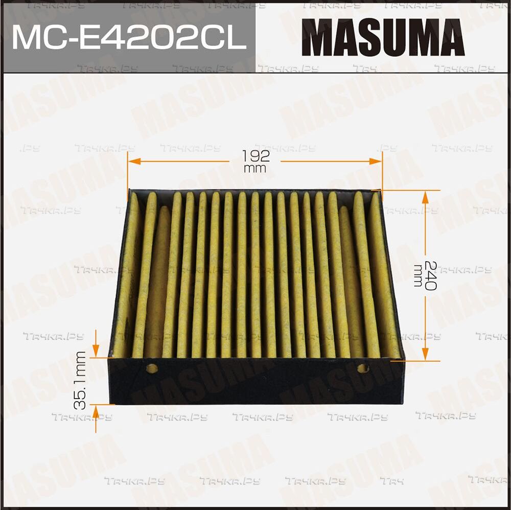 Салонный фильтр AC0342CSET MASUMA угольный MERCEDES-BENZ S-CLASS (W223) 20-22 (1. Артикул MCE4202CL