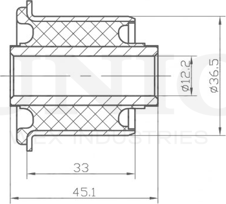 Сайлентблок рычага подвески (Unio). Артикул RMP-20311
