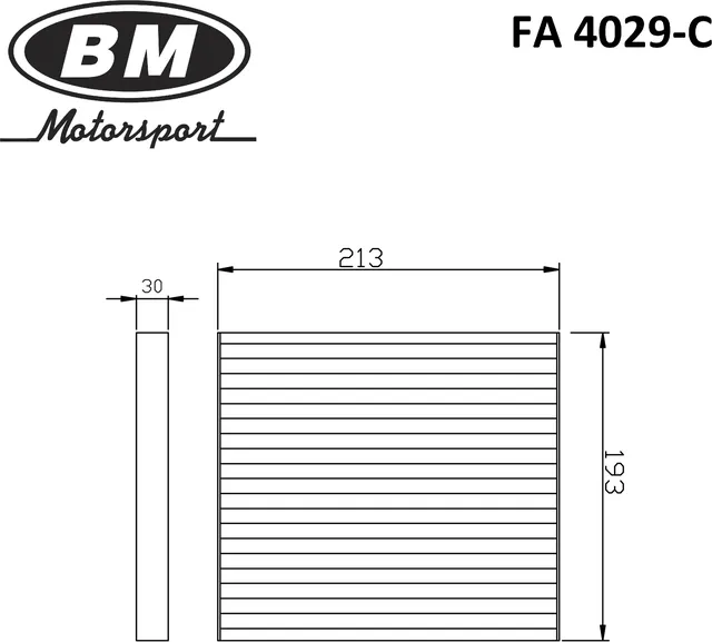 Фильтр салона угольный TOYOTA COROLLA, RAV 4 (BM). Артикул FA 4029-C