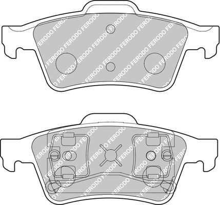 Тормозные колодки FERODO RACING DS2500. Артикул FCP1540H