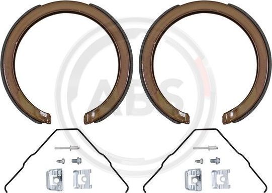 Тормозные колодки (стояночная тормозная система) ABS задние для Mazda CX-9 I 2007-2016. Артикул 9025