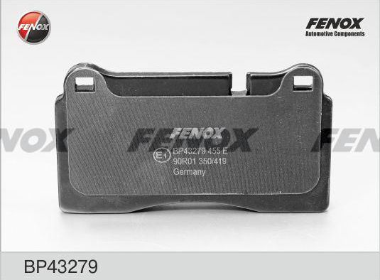 Тормозные колодки Fenox. Артикул BP43279