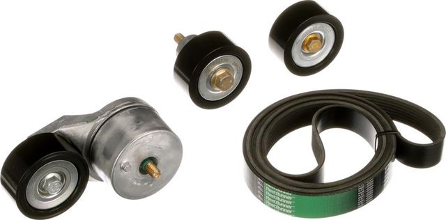 Приводной ремень поликлиновой с роликами (комплект) Gates FleetRunner™ Micro-V® Kit для DAF CF 2014-2026. Артикул K018PK2320HD