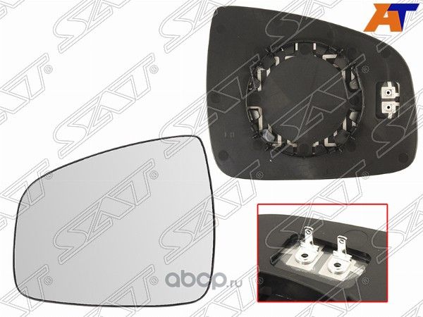 Полотно зеркала RENAULT DUSTER 10-LOGANSANDERO 1 (SAT). Артикул ST1210013