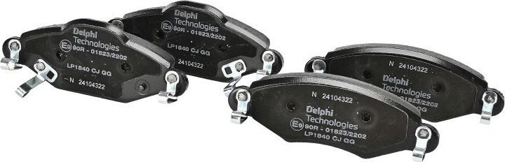 Тормозные колодки Delphi (Low-Metallic). Артикул LP1840