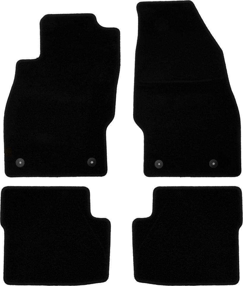 Коврики Klever Econom для салона Opel Corsa D 5дв. хэтчбек 2006-2014. Артикул KLEVER01371401200k