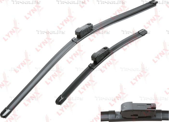 Щетки стеклоочистителя (дворники) LYNXauto для Nissan Tiida I 2014-2013. Артикул XF6535P
