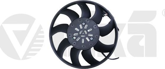 Вентилятор радиатора двигателя Vika правый для Audi A4 V (B9) 2015-2026. Артикул 99591807901