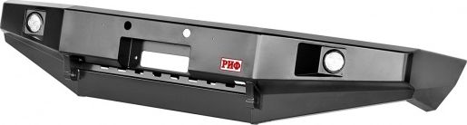 Бампер силовой РИФ передний с доп. фарами, без защитной дуги для Toyota Land Cruiser 100 2002-2007. Артикул RIF100-10356-02