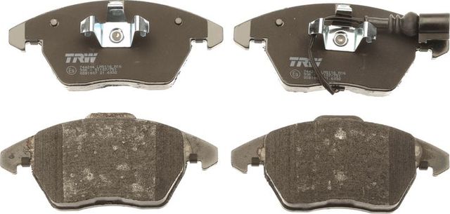 Тормозные колодки TRW COTEC передние для Audi A1 I (8X) 2010-2018. Артикул GDB1807