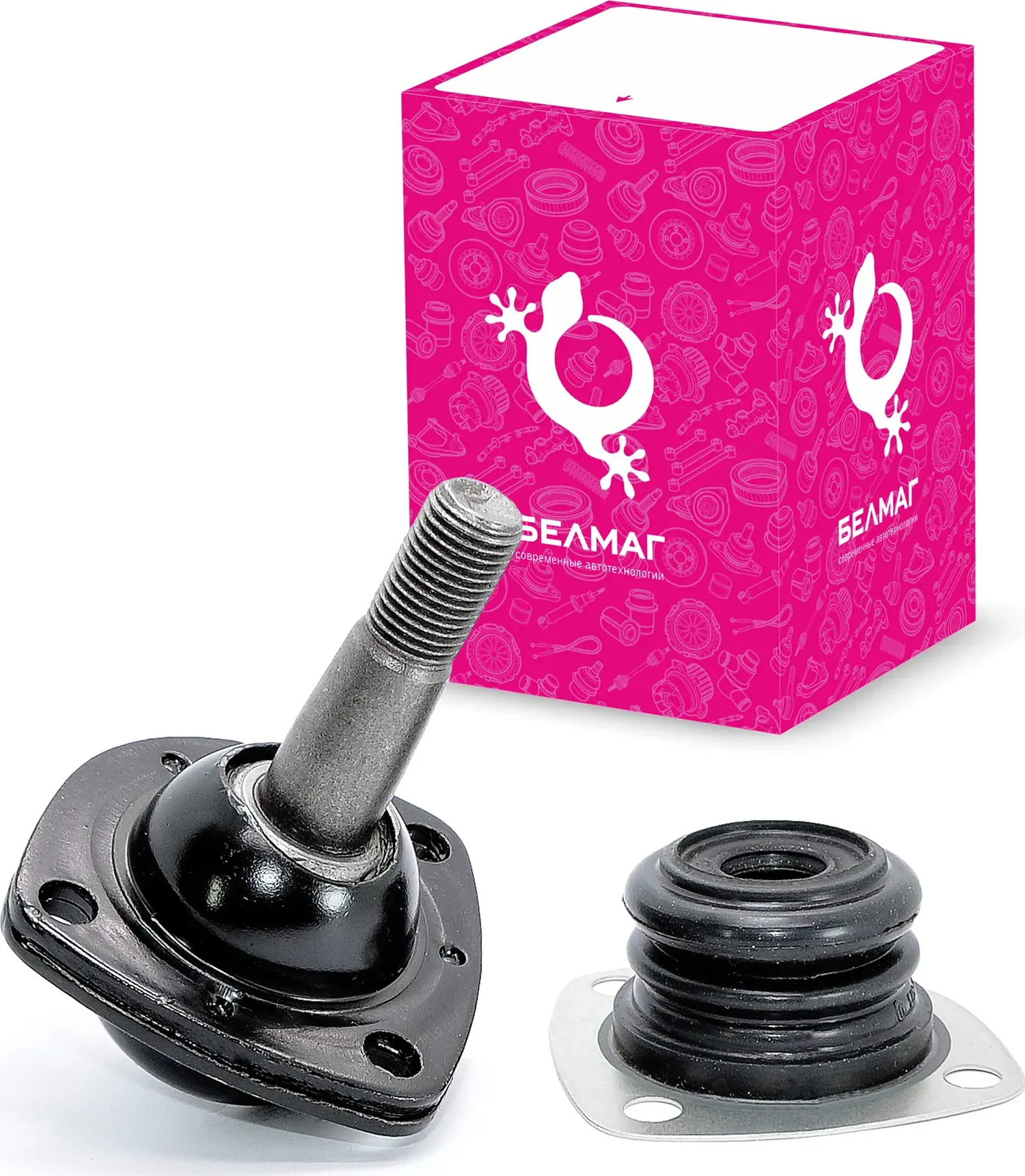 Палец шаровой нижний Оригинал 0032 (21010-2904082) (Belmag). Артикул BM0032