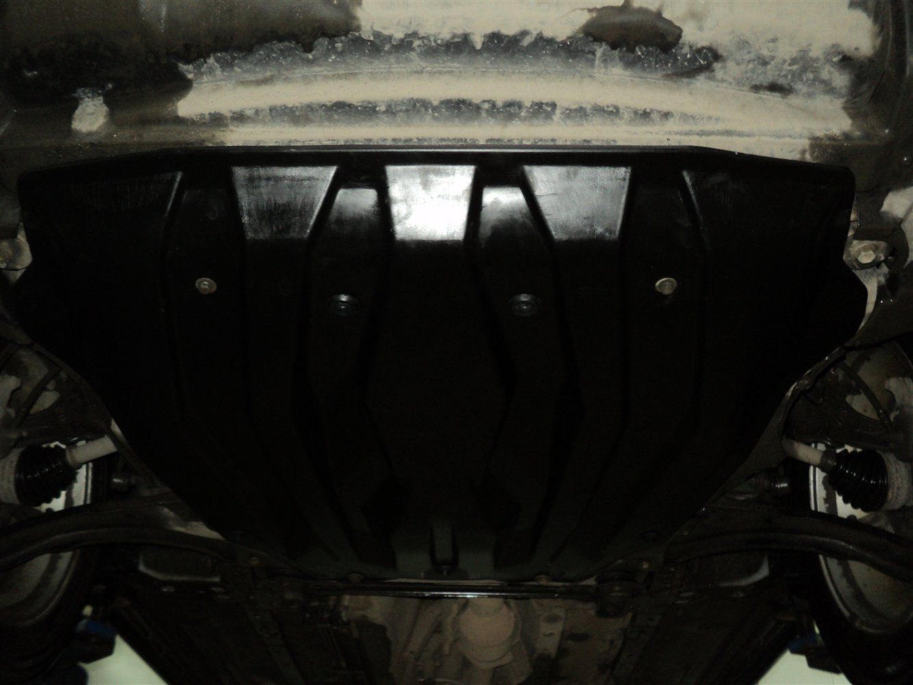 Защита композитная АВС-Дизайн для картера и КПП Nissan X-Trail T32 2015-2026. Артикул 15.25k