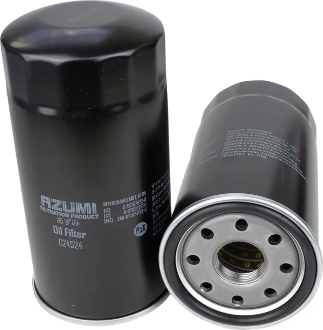 Фильтр масляный ISUZU_BIGHORN_3 0 TD 4JX1-T UBS73GW 02/98-09/02 (Azumi). Артикул c24524