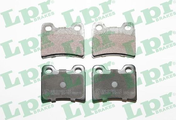 Тормозные колодки LPR. Артикул 05P747