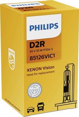 D2R 85V-35W (P32d-3)  4400K Vision (Philips) Philips Xenon Vision. Артикул 85126VIC1