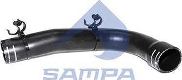 Патрубок системы охлаждения (радиатора) Sampa. Артикул 078.058