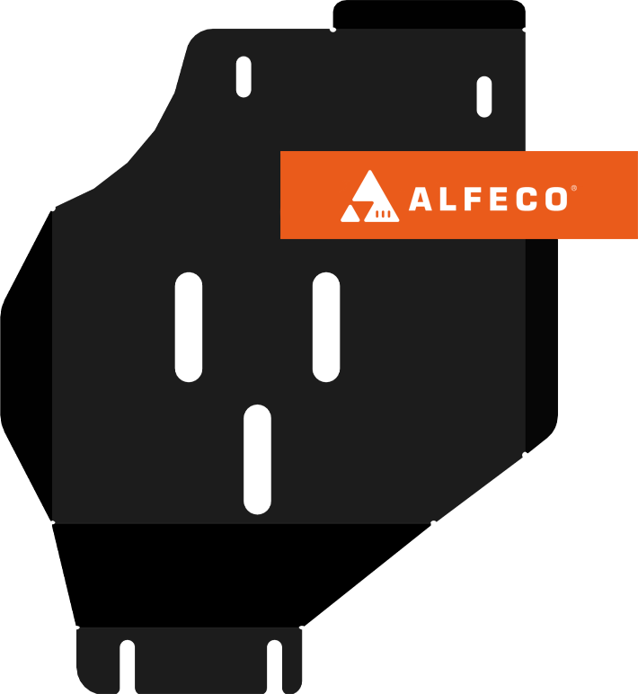 Защита Alfeco для редуктора заднего моста Audi A6 C7 2011-2018. Артикул ALF.30.39