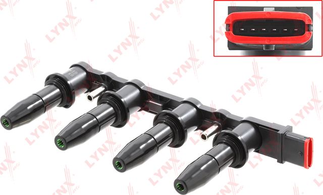 Катушка зажигания LYNXauto для Opel Astra H 2004-2014. Артикул SPL1044