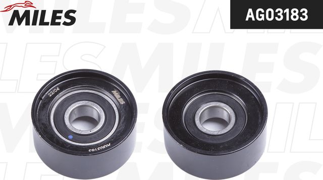 Натяжной ролик (натяжитель) приводного ремня Miles. Артикул AG03183