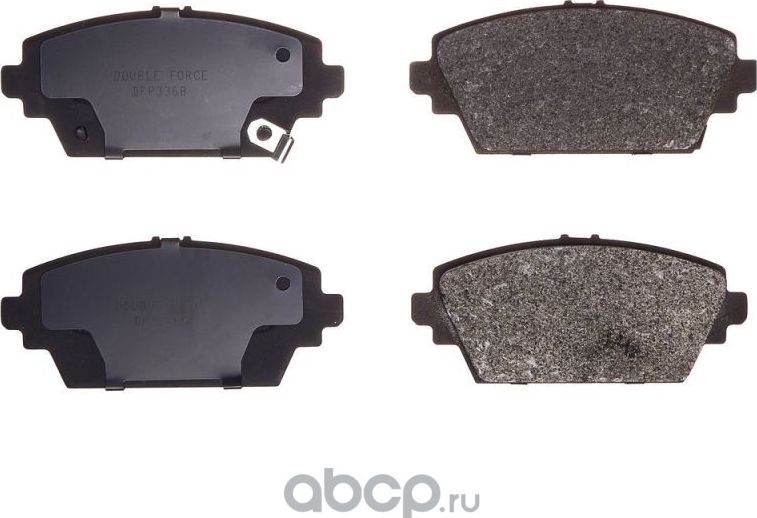 Колодки тормозные дисковые Double Force Double Force. Артикул DFP3368