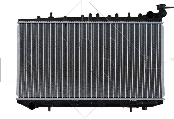 Радиатор охлаждения двигателя NRF (алюминий). Артикул 503497