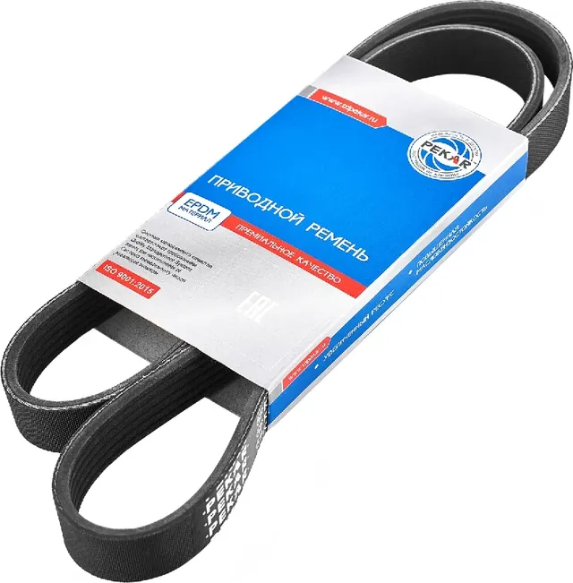 Ремень 1130 (6РК) поликлин. (генератора ВАЗ Lada Largus дв. K4M, K7M с ГУР без к (Pekar). Артикул 6PK1130