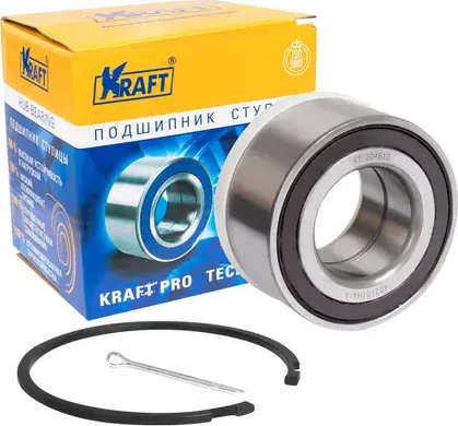 Подшипник ступицы переднего колеса, комплект Nissan Micra (03-) OBERKRAFT Kraft. Артикул KT204613