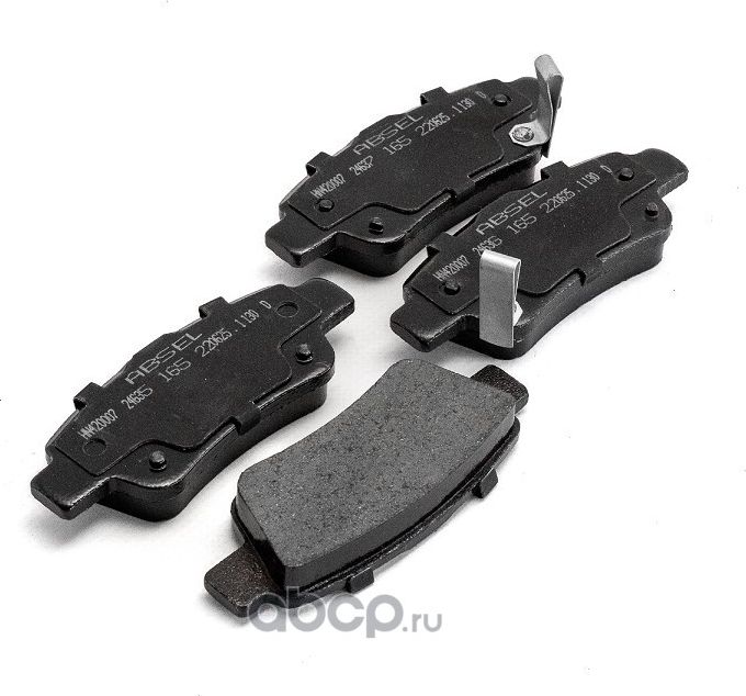 Колодки тормозные задние (Absel). Артикул HN420007