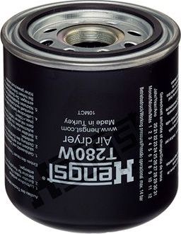 Патрон осушителя воздуха пневмосистемы Hengst. Артикул T280W