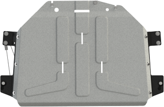 Защита алюминиевая Шериф (6 мм) усиленная для РК Ford Ranger IV 2022-2026. Артикул 08.6069