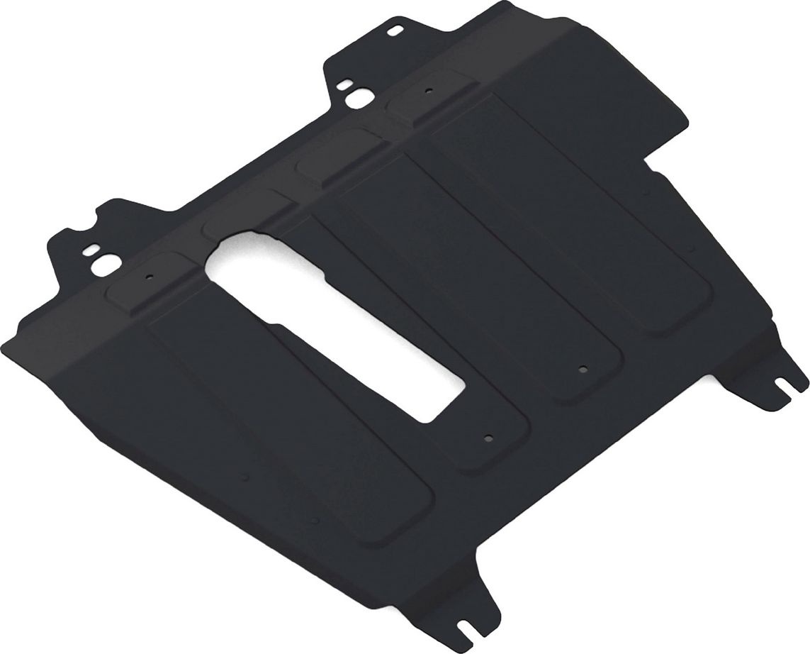 Защита АвтоБРОНЯ для картера и КПП Nissan Note I (е11) 2005-2013. Артикул 111.04108.2