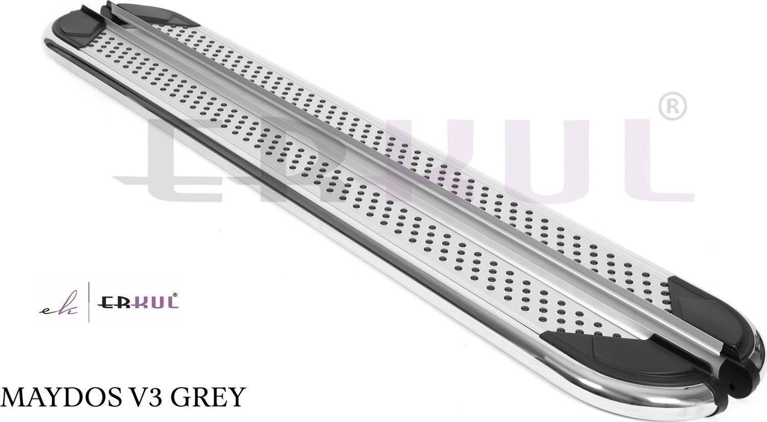 Пороги алюминиевые Erkul Maydos V3 для Great Wall Hover H5 2011-2016. Артикул 38.MDM.01.11.V-3