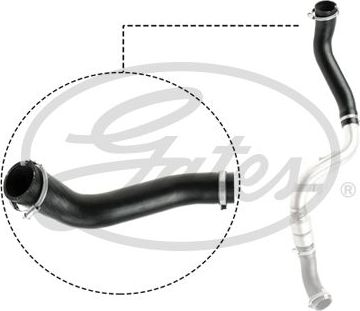 Патрубок интеркулера Gates для Ford S-MAX I 2006-2014. Артикул 09-0643