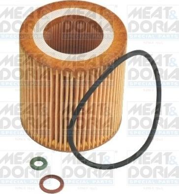 Масляный фильтр Meat & Doria для BMW 5 VI (F10/F11/F07) 2009-2017. Артикул 14093